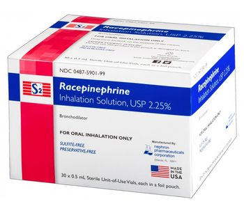 Nephron - Racepinephrine Inhalation Solution 2.25% 0.5 mL