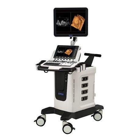 Shimai - Model S70 - Standard Trolley Color Ultrasound Machine with Three Probes