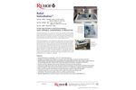 Ruhof InstruStation - Mobile Sink Insert Flushing System Brochure
