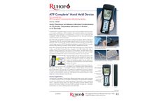 Ruhof - ATP Complete Handheld Testing System - Brochure