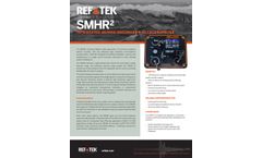  	Reftek - Model SMHR2 - Portable Integrated Seismic Recorder & Accelerometer - Brochure