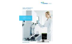 Sysmex - Model XN-1000 - Hematology Analyzer - Brochure