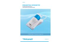 Pneumotrac Spirometer - Brochure