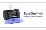 EasyOne Air - Portable & PC Spirometer - Video