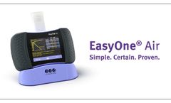 EasyOne Air - Portable & PC Spirometer - Video