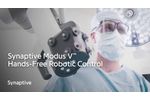 Synaptive Modus V - Hands-Free Robotic Control- Video
