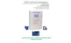 Spar - Model MCMS 2000 - Machine Condition Monitoring System - Brochure