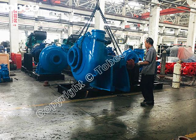 10/8 F-G Sand Gravel Pump with Diesel Engine and Gearbox-2