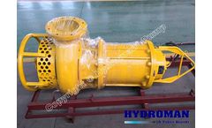 Hydroman - Model 100TJQ - Submersible Slurry Pumps for dredging industry
