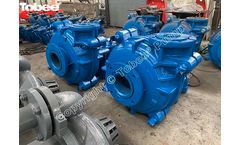 Tobee - Model 6/4D-AH - Rubber Liner Centrifugal Slurry Pumps in stock