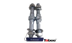 Tobee - Model D015E63  - 4/3C-AH Waste sludge Slurry Pump Cover Plate Bolt & Nut