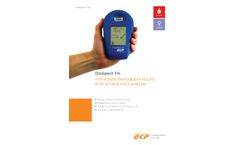 DiaSpect - Model Tm - Hand-Held Hemoglobin Analyzer - Brochure