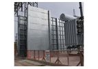 DuraBarrier - Model SF - Exterior Transformer Fire Separation Barrier for Limited Spaces
