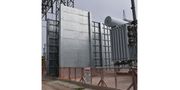 Exterior Transformer Fire Separation Barrier for Limited Spaces