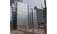 DuraBarrier - Model SF - Exterior Transformer Fire Separation Barrier for Limited Spaces