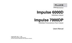 Impulse - Model 7000DP and Impulse 6000D - Defibrillator/Pacemaker Tester - Manual
