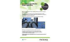 Metener - Gas Pressurizing Technology for Gas Refuelling Stations - Brochure