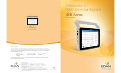 EDAN - Model iSE Series - 2/18-lead Electrocardiograph Machine - Brochure
