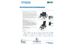 Model Regency 450 - Fixed Back Wheelchair - Brochure