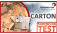 SHREDDING TEST | CARTON - Cardboard Shredder EKZ 