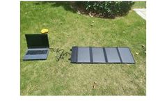 For-Leaves - Model FT-40W-3 - Foldable Solar Panel Charger for Mobile Phone & Laptop