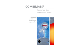 COMBIMASS® Thermal Gas Flow Measurement - Brochure EN