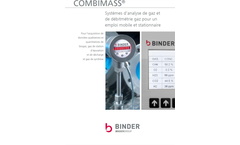 COMBIMASS® Systèmes d’analyse et de débitmétrie biogaz  - FR