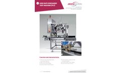 Accumation - Model PLT - High Rate Discharge Test Machine - Brochure