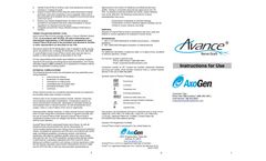 Axogen - Avance Nerve Graft - Brochure