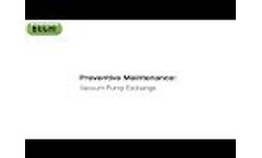 BUCHI V-300 Vacuum Pump Maintenance Video