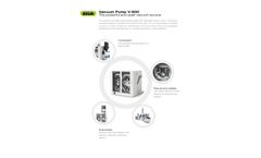 BUCHI V-600 Vacuum Pump - Brochure