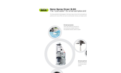 Nano Spray Dryer B-90 - Brochure