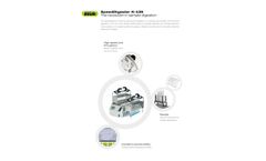 SpeedDigester - Model K-439 - IR and Block Heating Digestion Systems - Brochure