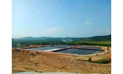 1.5mm HDPE liner geomembrane for the Landfill project