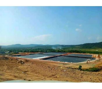1.5mm HDPE liner geomembrane for the Landfill project