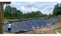 Project - 1.5mm HDPE Geomembrane Reservoir in Indonesia