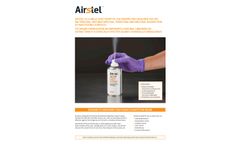 Airstel - Single-Shot Ready-to-Use Disinfectant for The Bactericidal, Fungicidal - Brochure
