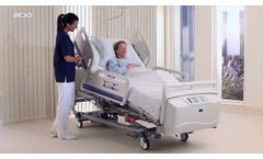 Arjo – Medical Bed – Citadel integrated system for high dependency patients - Video