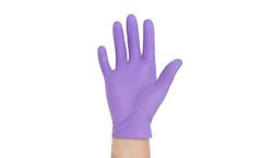 Owens Halyard - Purple Nitrile Exam Glove