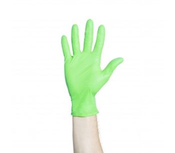 Halyard FLEXAPRENE - Green Exam Gloves