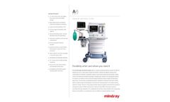 Mindray - Model A4 - Advanced Anesthesia Machine - Brochure