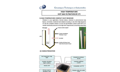 High Temperature Industrial Gas Dedusting Filters Brochure