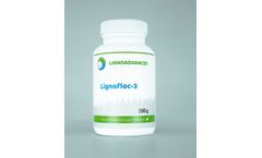Lignofloc - Model 3 - High Molecular Weight Anionic Lignin-Based Polymer
