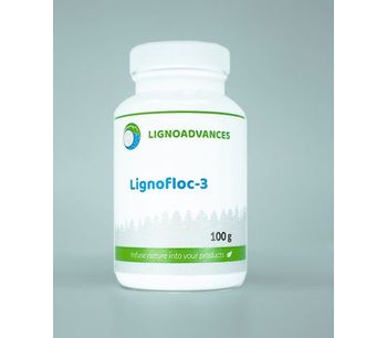 Lignofloc - Model 3 - High Molecular Weight Anionic Lignin-Based Polymer