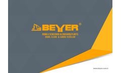 Beyer - Mobile Screening Plants - Brochure