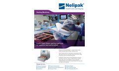 Nelipak - Medical Tray and Blister Lid Heat Sealing Machines - Brochure