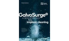 GalvoSurge - Dental Implant Cleaning System - Brochure