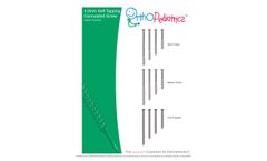 Ortho Pediatrics - Cannulated Screws - Brochure