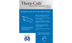 Thora-Cath - Chest Drainage Catheters - Brochure