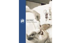 Deltran Plus - Arterial Blood Collection System - Brochure